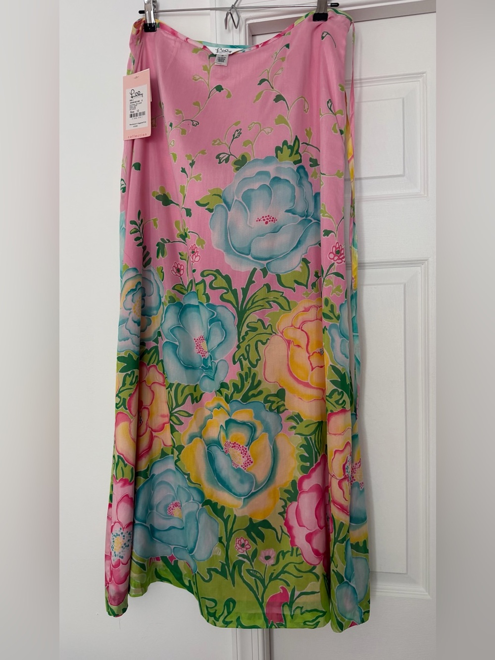 NWT Lilly Pulitzer Pink Hat Parade Skirt. Size 12